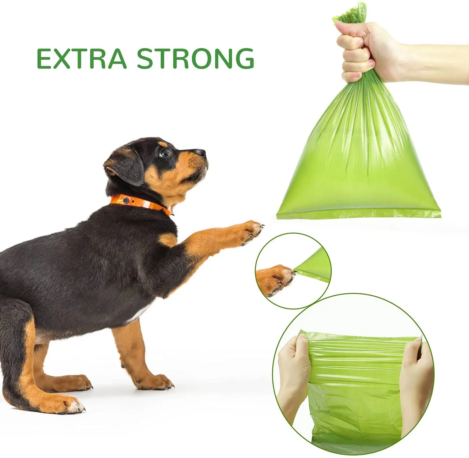 Мешки для уборки собак и кошек большие разлагаемые мешки отходов герметичные