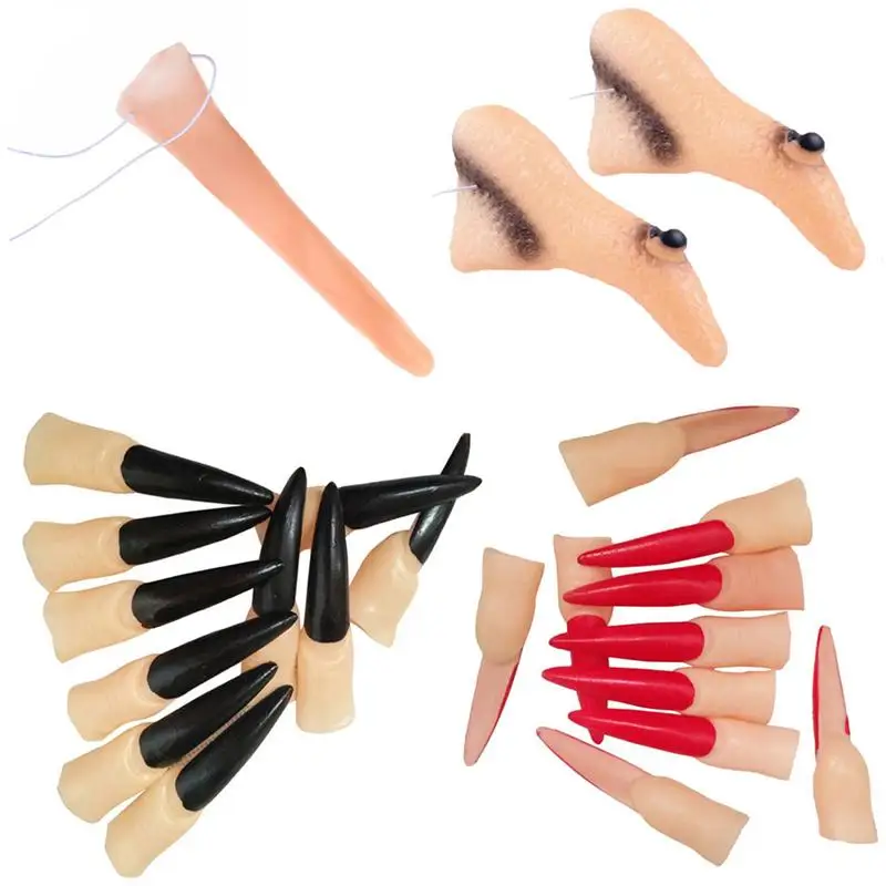 1 комплект креативные портативные прочные интересные Ложные носы ведьмы для
