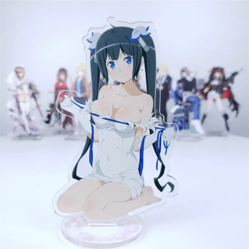 Аниме Dungeon ni Deai o Motomeru no wa machigattiiru Darouka фигурка Косплей игрушка Hestia Aiz акриловая
