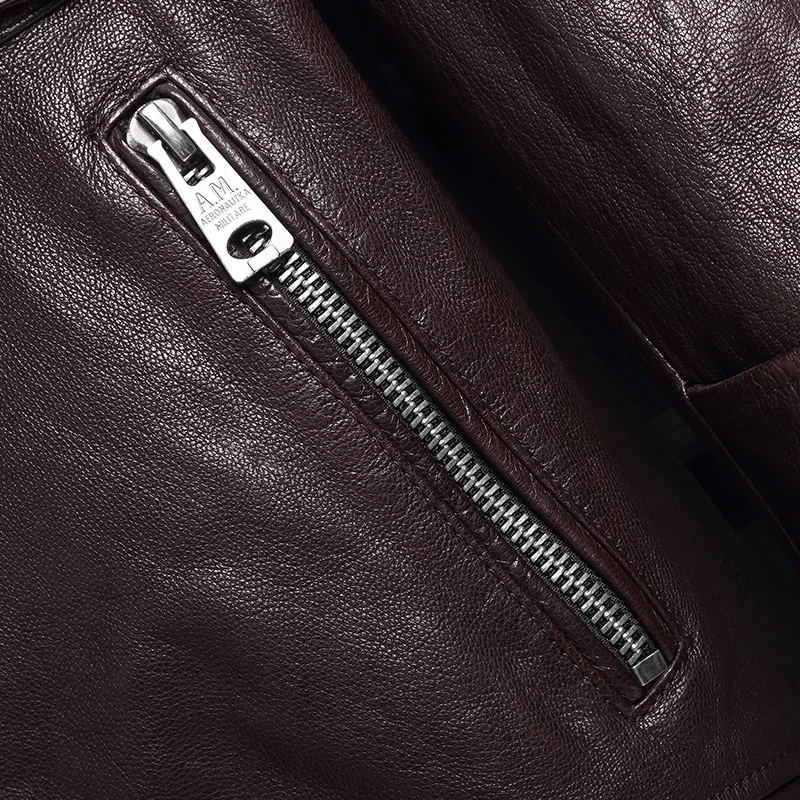 

Clothes High-end Genuine Mens Goatskin Hooded Jacket Men Wine Red Leather Trench Coat Autumn 2021 Size 5XL