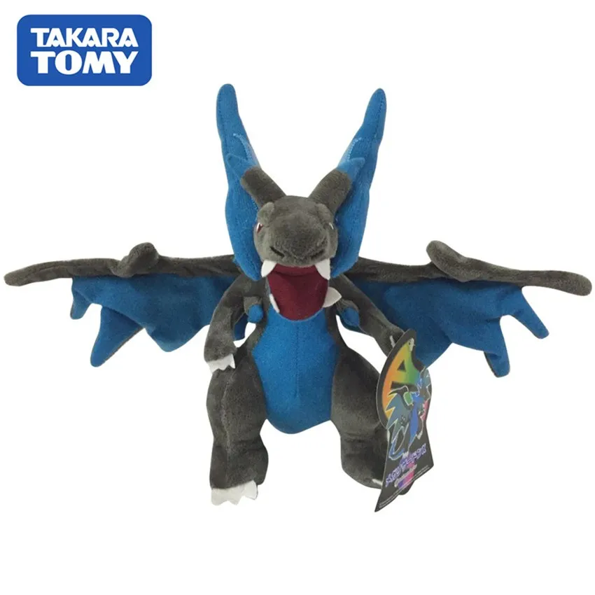 

TAKARA TOMY Pokemon Plush Toys Mega Charizard Charizard XY Plush Doll Stuffed Soft Christmas Birthday Gfit Toy for Kids Children