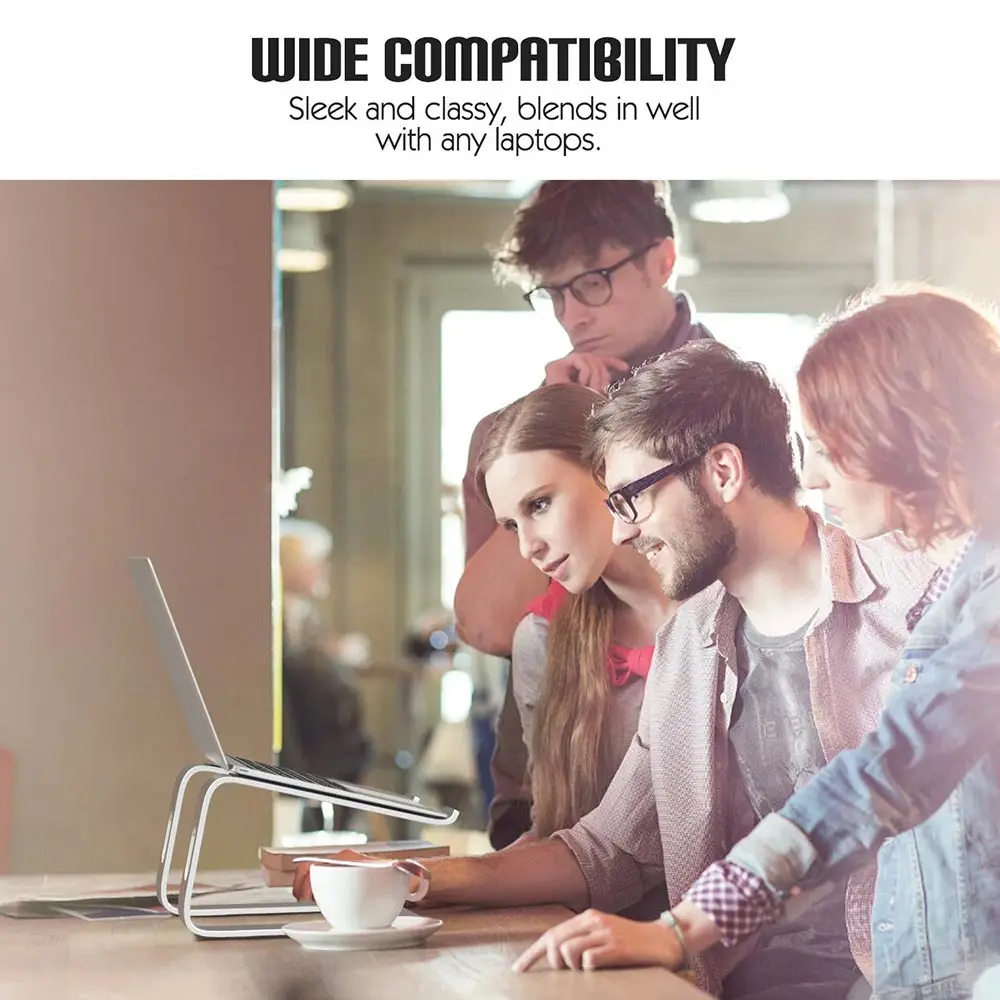 Алюминиевая Подставка для ноутбука эргономичная металлическая охлаждающая