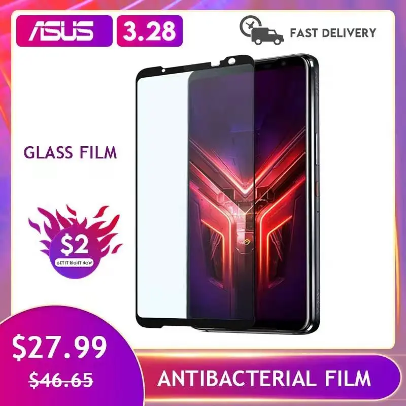 Чехол для телефона Asus Rog Phone 3 оригинальные аксессуары пленка из закаленного