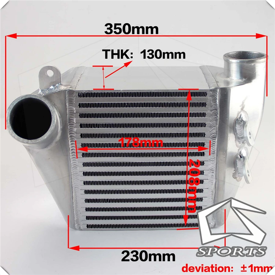 Болтовое Боковое крепление интеркулер подходит для V * W 02 05 J ETTA Golf MK4 1 8 t Turbo