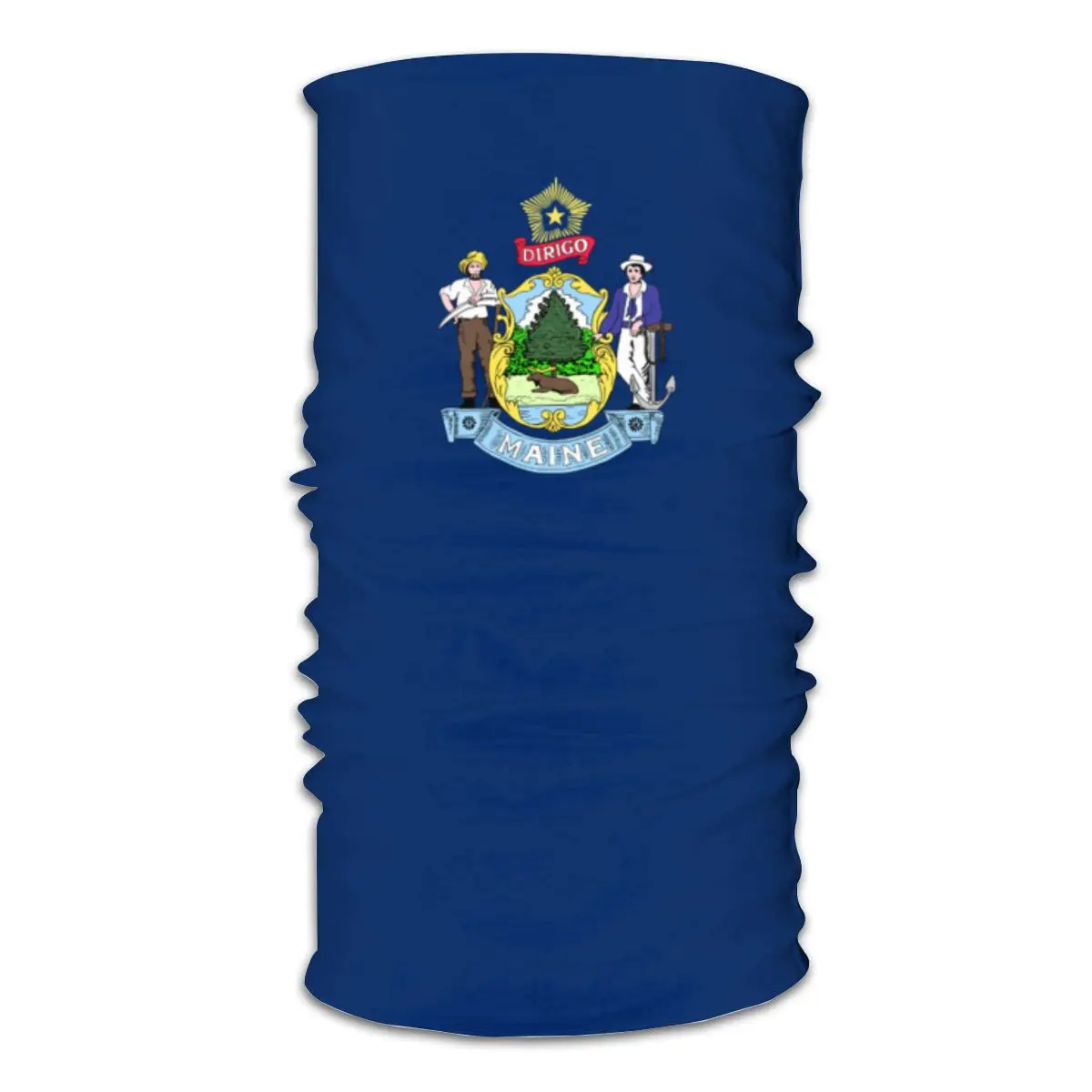 Волшебный шарф в стиле Мэйн Америка США маска для лица на половину унисекс