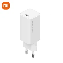 Original Xiaomi GaN 65W Fast Charger USB Type-C Smart Output PD Travel Charger 48% Smaller 20V=3.25A 10V=5A For Smart Phone