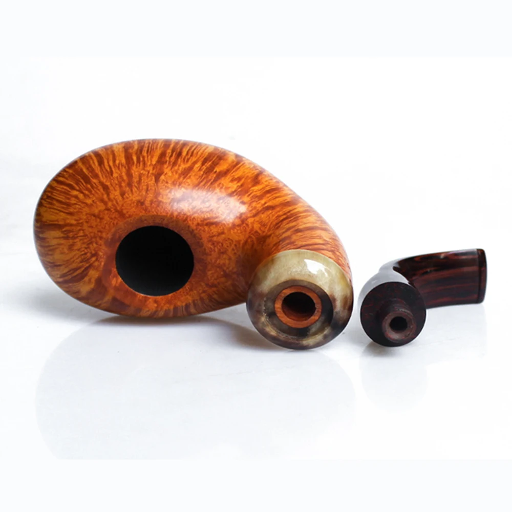 Деревянные трубки для курения Бриар трубка Табак гладкая ручная работа хорошее