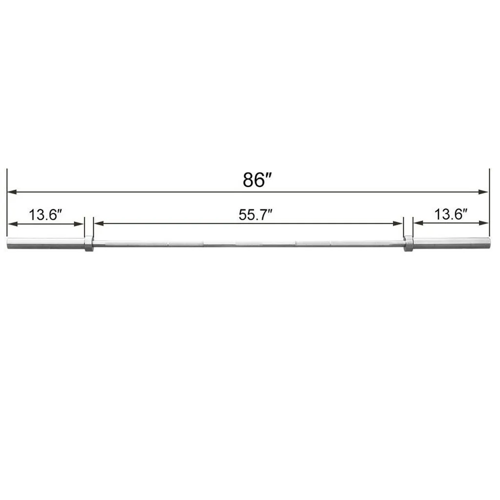 

7ft Barbell Weight Set,Curling Barbell Weight Bar with Two Spring Collars, Weight Exercise Home Fitness Exercise Equipment