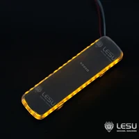 Rotating Roof Warning LED Light For 1/14 LESU DIY RC Construction Vehicle Tamiya Tractor Truck Model Adults Toys TH19767-SMT3