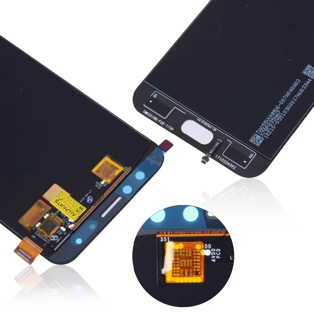 AMOLED Дисплей для Asus Zenfone 4 Selfie Pro ZD552KL LCD в сборе с тачскрином 5.5'' черный белый
