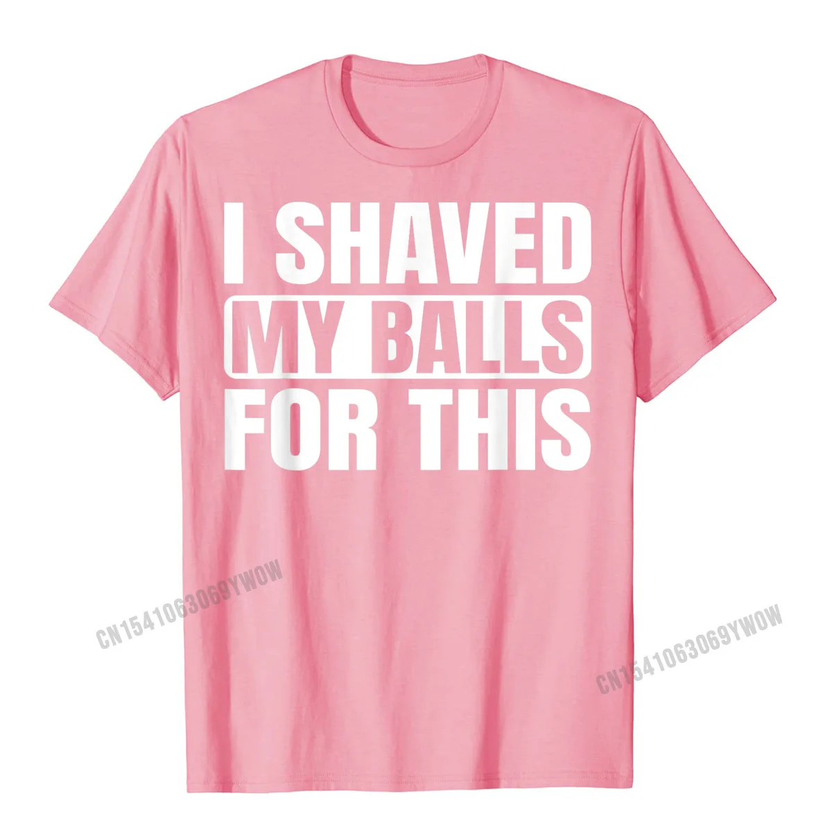 Забавная Подарочная Футболка I shave My Balls для мужчин топ с принтом футболки топы
