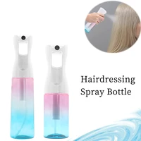 high end 200ml300ml reusable continuous pet hair stying tools mist frosted spray bottle plastic perfume refillable spray bottle
