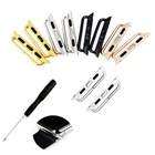 Соединитель для часов apple watch 76SE5432, ремешокбраслет 42 мм, 38 мм, 44 мм, 40 мм, 45 мм, 41 мм, металлический Соединительный адаптер для iwatch