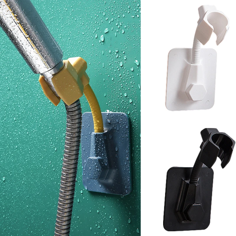 Регулируемый Насадки для душа Держатель самоклеющиеся душ основание кронштейна