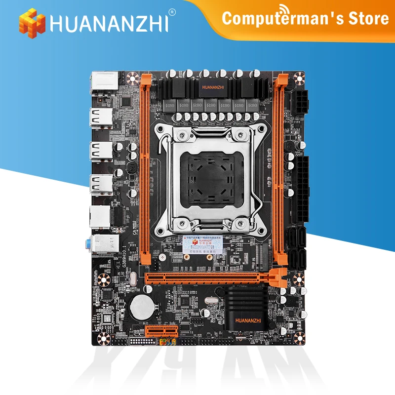 

HUANANZHI X79 4M X79 Motherboard Intel XEON E5 LGA2011 All Series DDR3 RECC Non-ECC Memory supports M.2 NVME Workstation