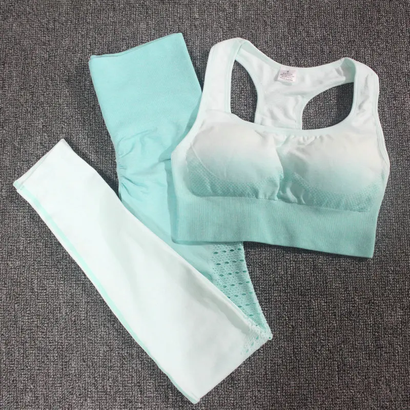 Комплект из 2 предметов с эффектом омбре комплект для тренировок Женский