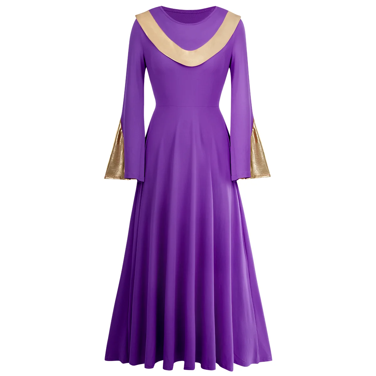 Хвалебное платье для женщин взрослых балетное рукав колокол плиссированное