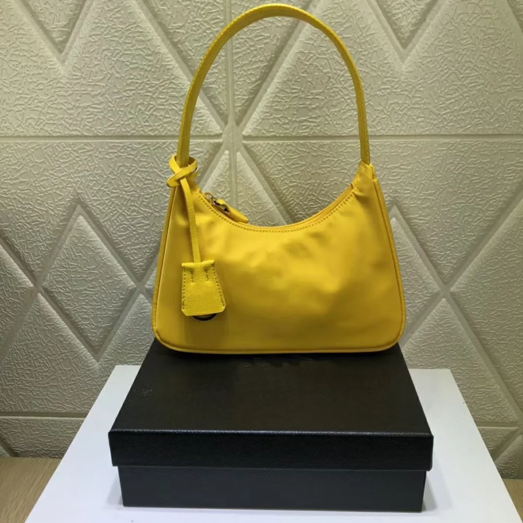 

Luxury Brand Handbag Designer Women's nylon Shopper Bag Vintage Handbags for Ladies Tote Shoulder Bags 2020 High Quality Purse
