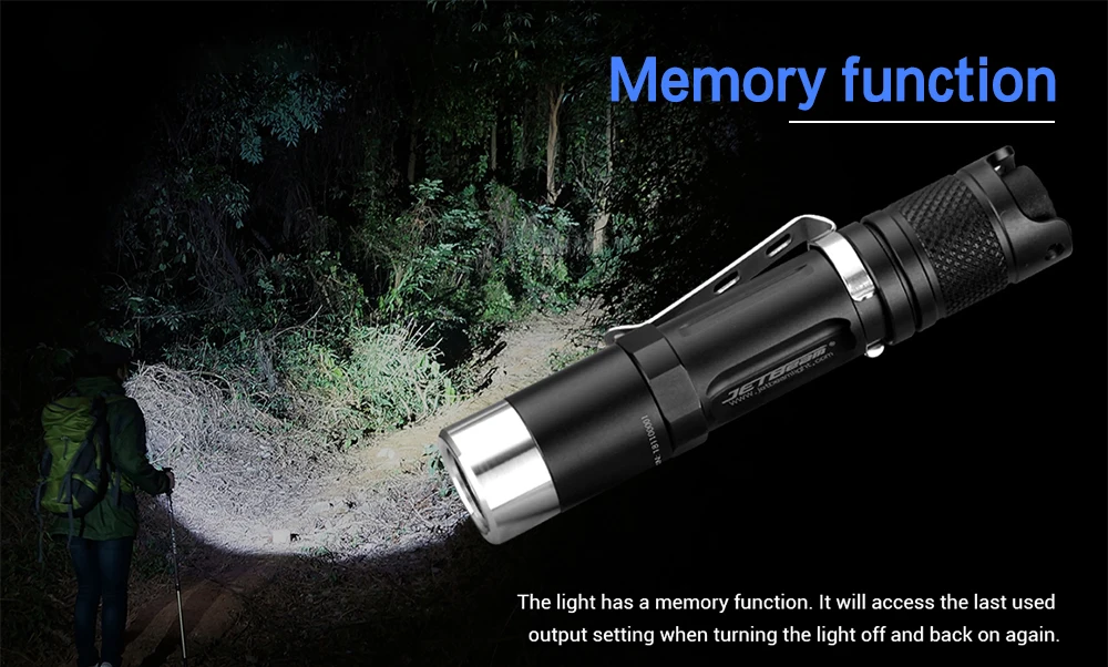 JETBeam PA12 маленький тактический фонарь Cree XPG3 светодиодный 780 люмен Мини карманный полицейский фонарь профессиональный наружный вспомогательный фонарь