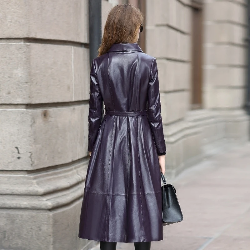 Genuine Leather Jacket Women Real 