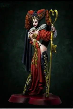 1/24 75 мм старинная женщина воин стенд с основанием модельная фигурка из смолы наборы миниатюрный gk Unassembly Неокрашенный