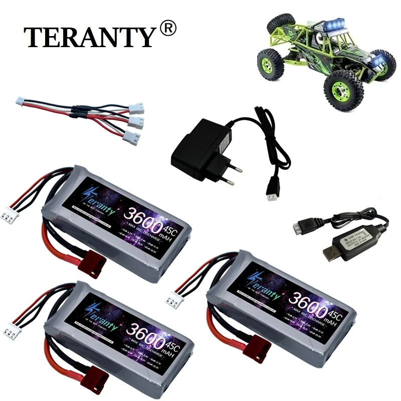 74 v 3600mah rc lipo батарея зарядное устрой