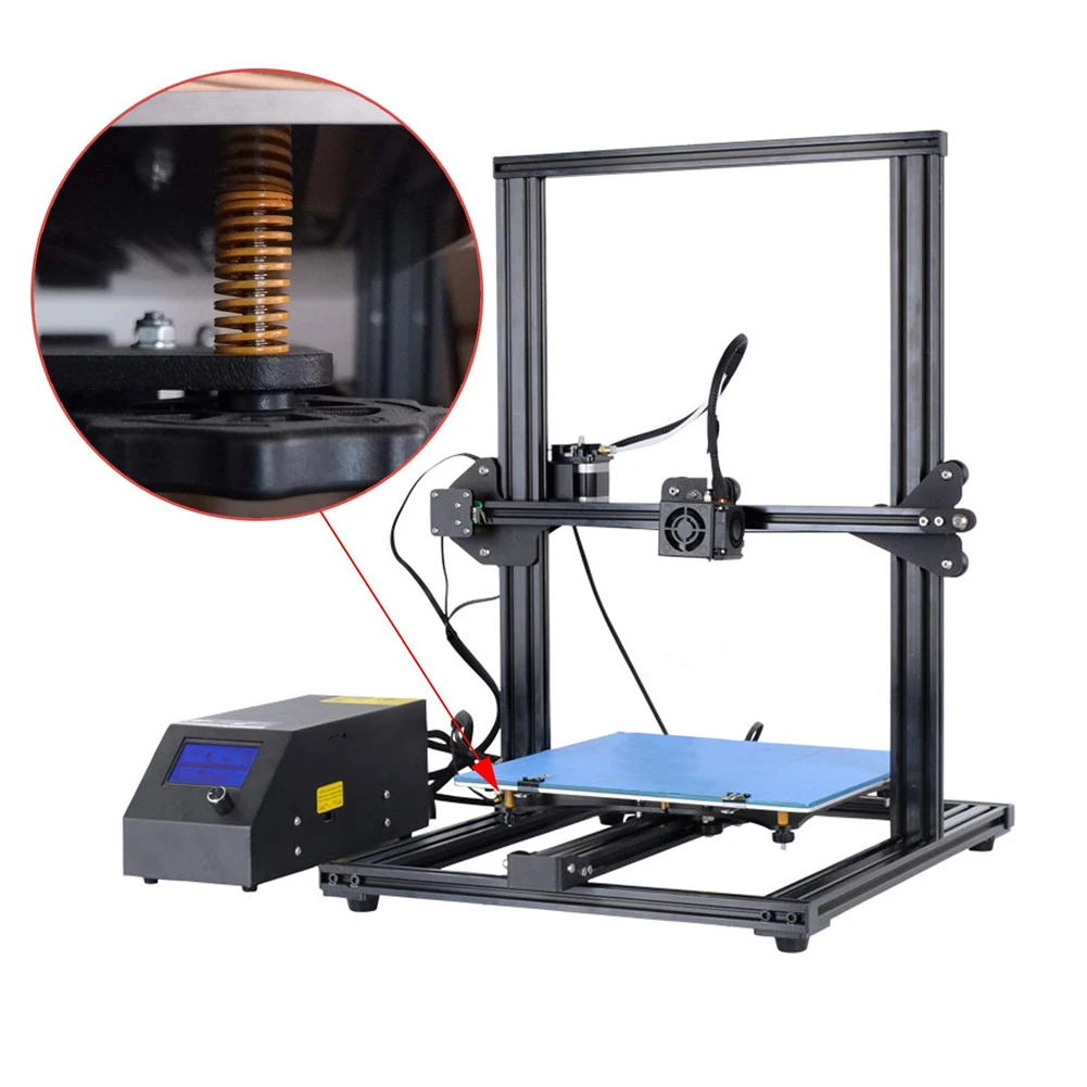 

10pcs 3D Printer Parts Spring For Heated bed leveling spring great for Creality CR-10 10S S4 Ender 3 Heatbed Flat Top and Pen