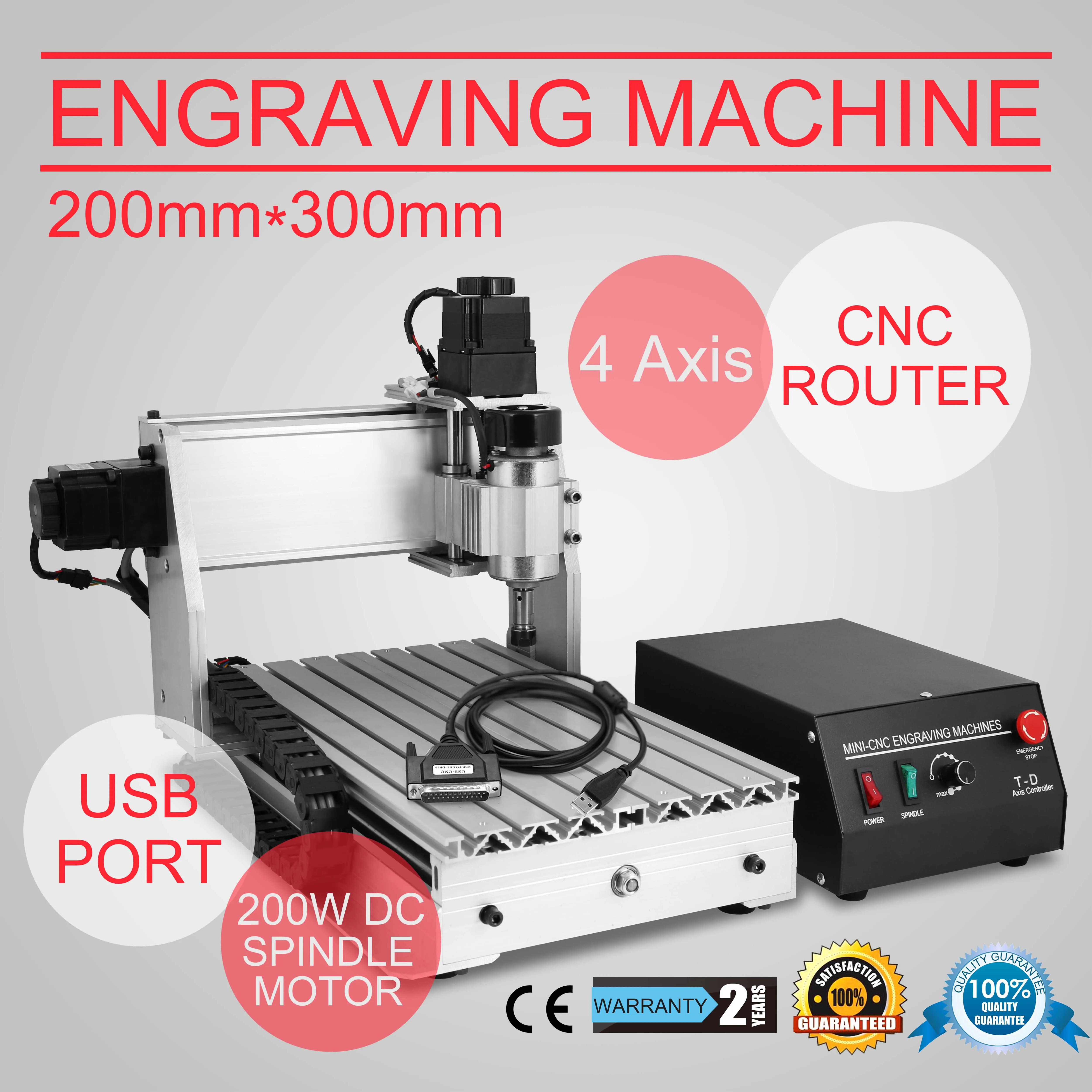 CNC Router Engraving Machine Engraver 3020T 4 Axis Desktop Wood Carving Tools Artwork Milling Woodworking with Rotary | Инструменты