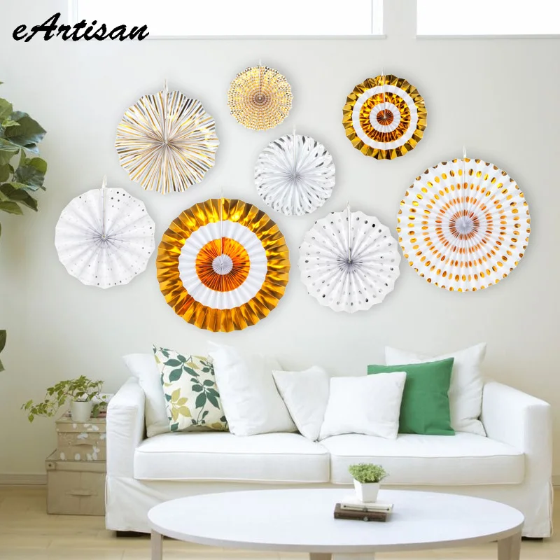 8 шт./компл. тиснение золотом Блокировка Бумага вентиляторы одежда для свадьбы