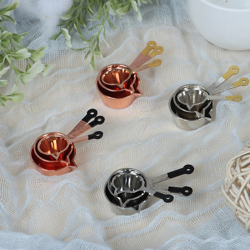 

3 шт. 1:12 весы кукольный домик миниатюра Кухня посуда Пособия по кулинарии посуда мини горшок котёл сковородка Кукольный дом аксессуары игро...