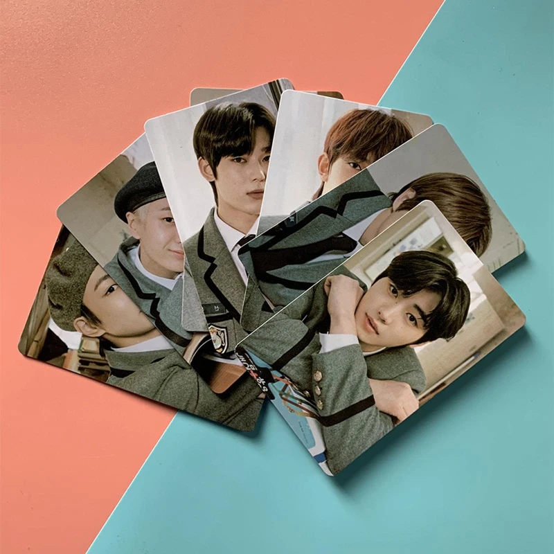 7 шт./компл. KPOP ENHYPEN Фотокарта новый альбом HD Photo LOMO Card для поклонников Подарочная