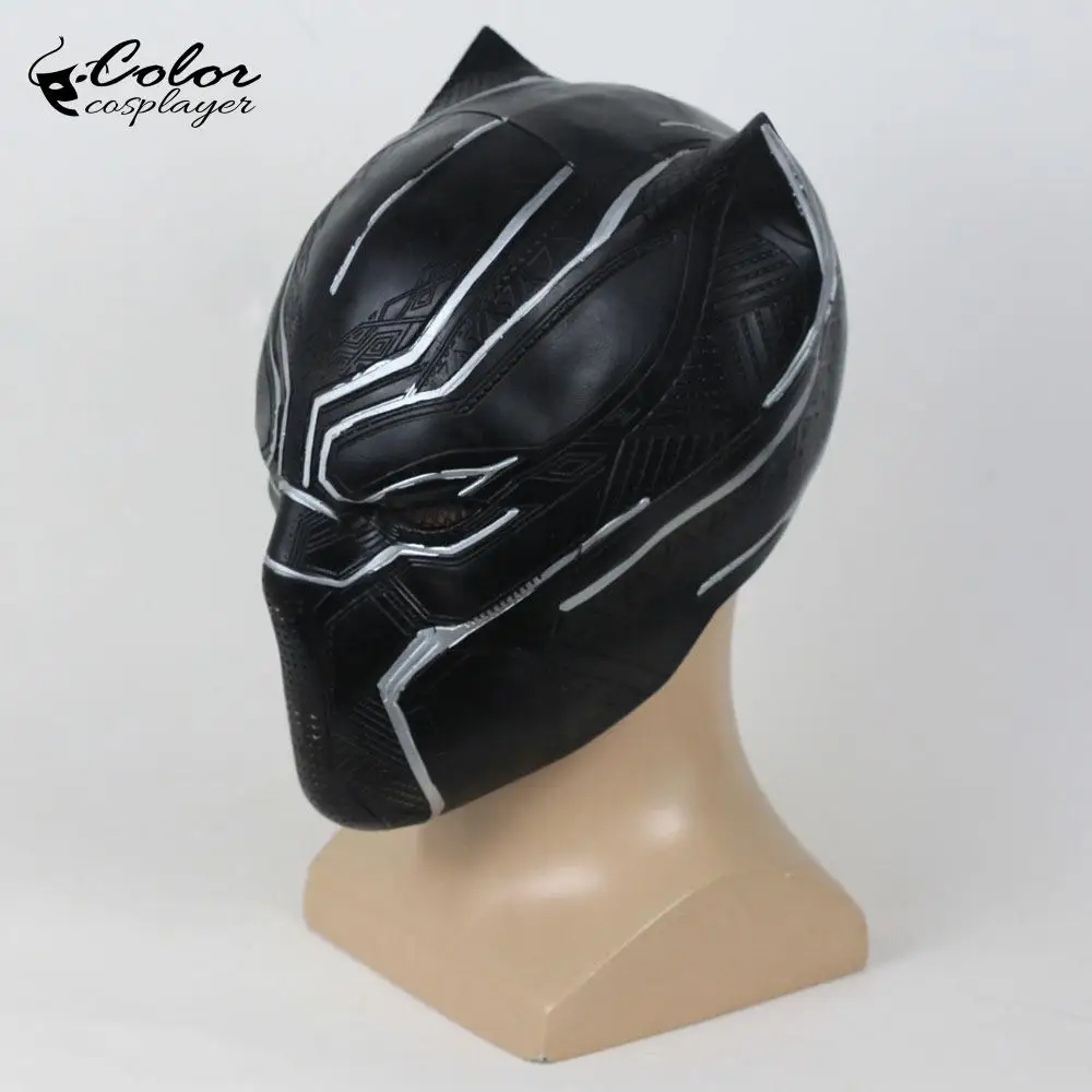 

Color Cosplayer Cosplay Mask Headgear Captain 3 Black Panther Purim Carnival Cosplay Party Role-playing Props