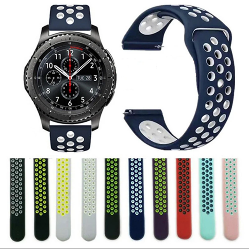Ремешок для часов Amazfit BIP силиконовый перфорированный спортивный ремешок Samsung Galaxy