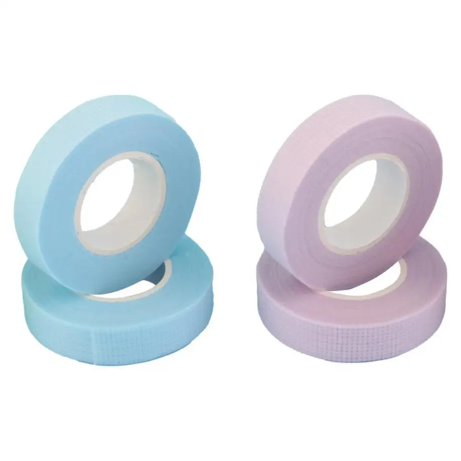 3 PCs Eyelash Extension Eye Pads Pink / Purple / Blue Eyelash Sticker Tape Paper Under Patches Tool for False Lashes