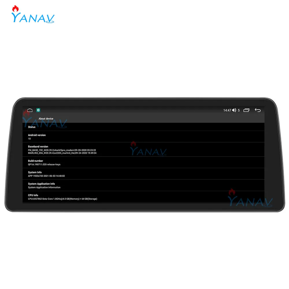 저렴한 라디오 2 딘 안드로이드 카플레이 무선 Toyota Vios Yaris 2016-2021 용 자동 멀티미디어 비디오 GPS 네비게이션, 헤드 유닛 내장