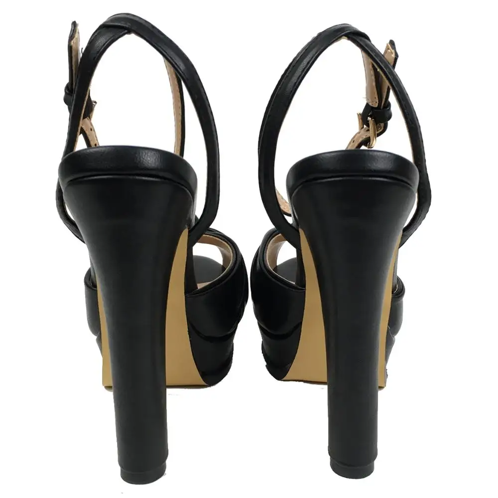 Сандалии женские на платформе и высоком каблуке Босоножки с открытым носком