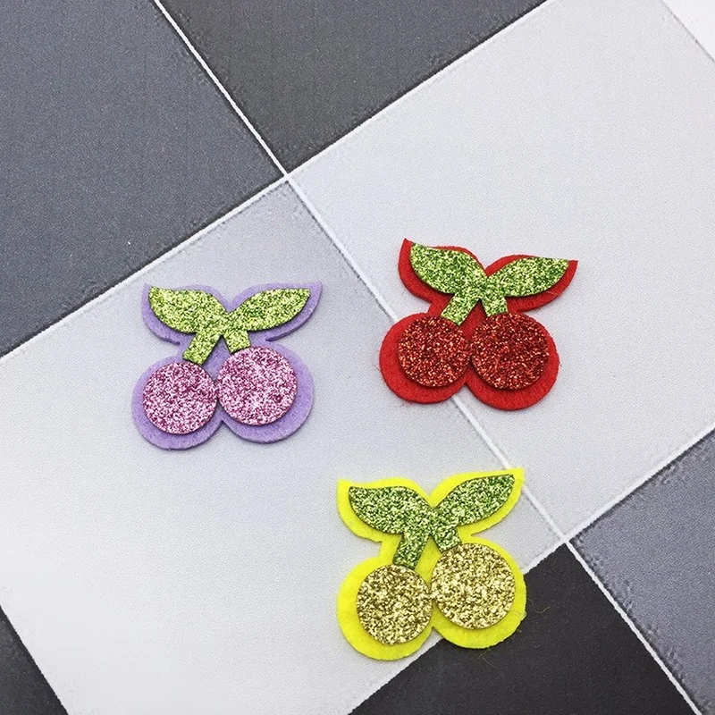 10 шт. мягкие аппликации в виде клубничного шара для одежды искусственные