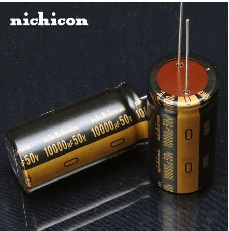 

2pcs Free shipping nichicon electrolytic capacitor KW 10000Uf / 50V FW upgrade version
