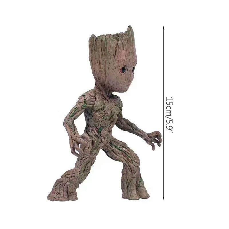 Strongwell кукла Грут фигурка дерево фигурка мужчины игрушка Marvel стражи Грут фигурки Грут дети милые