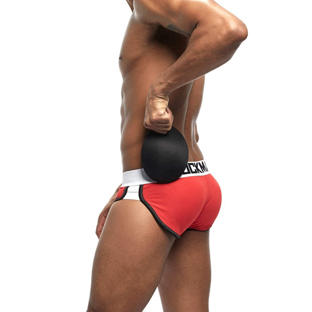 Усиление выпуклости сексуальное мужское нижнее белье подбитые трусы волшебные