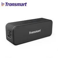 original tronsmart t2 plus bluetooth 5 0 speaker 24h column 20w portable speaker ipx7 soundbar with voice assistant