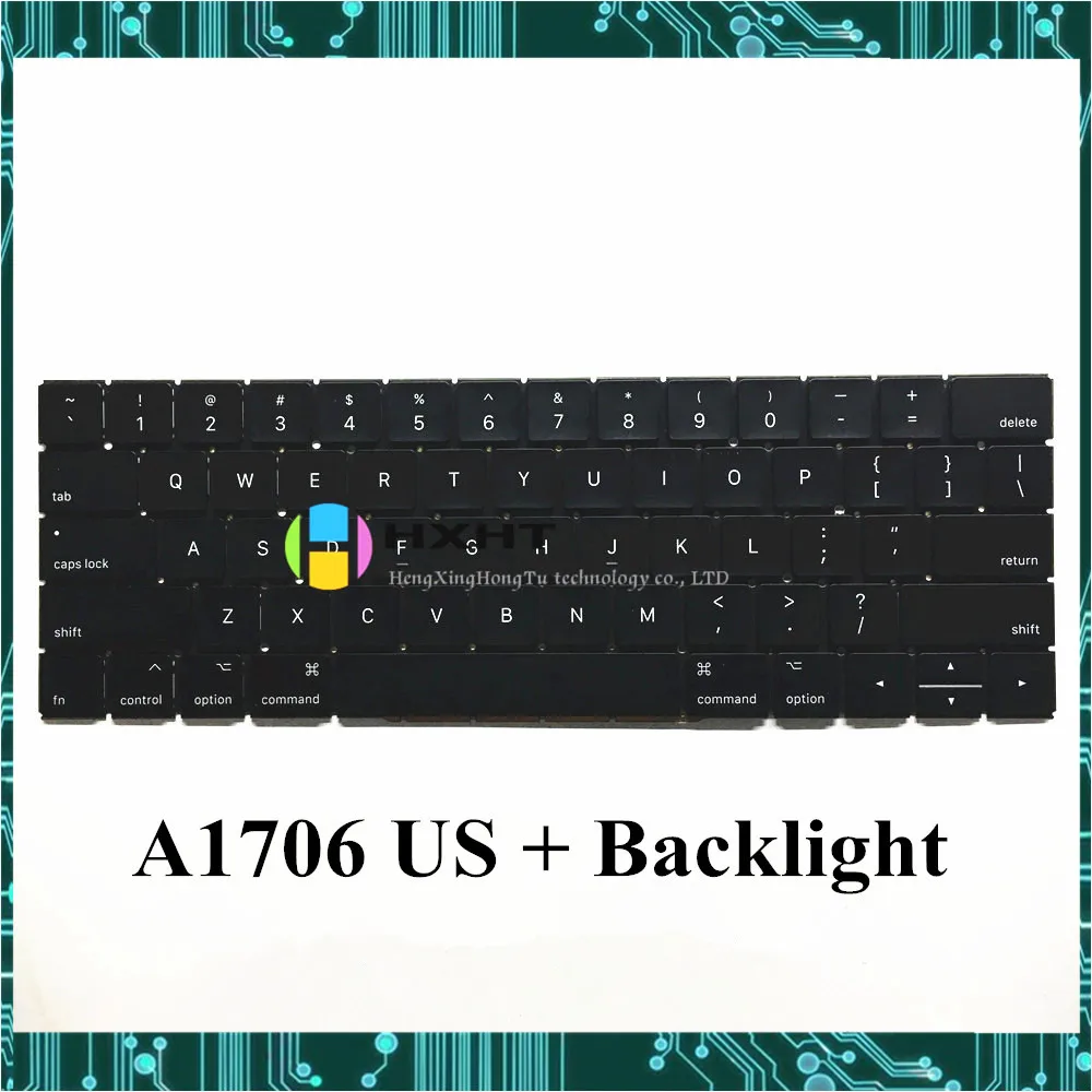 Новая клавиатура A1706 США с подсветкой для Macbook Pro retina 13 &quotA1706 Клавиатура ноутбука