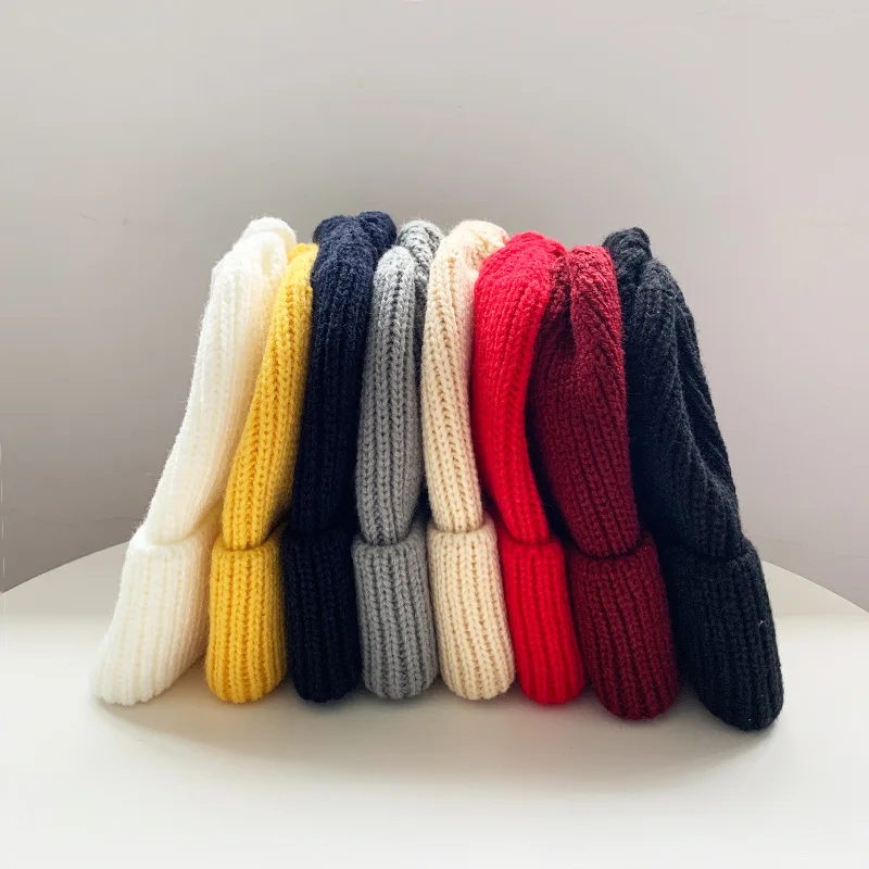 Осенние Теплые вязаные Кепки новый шерстяной Для мужчин женщин шапка помещика