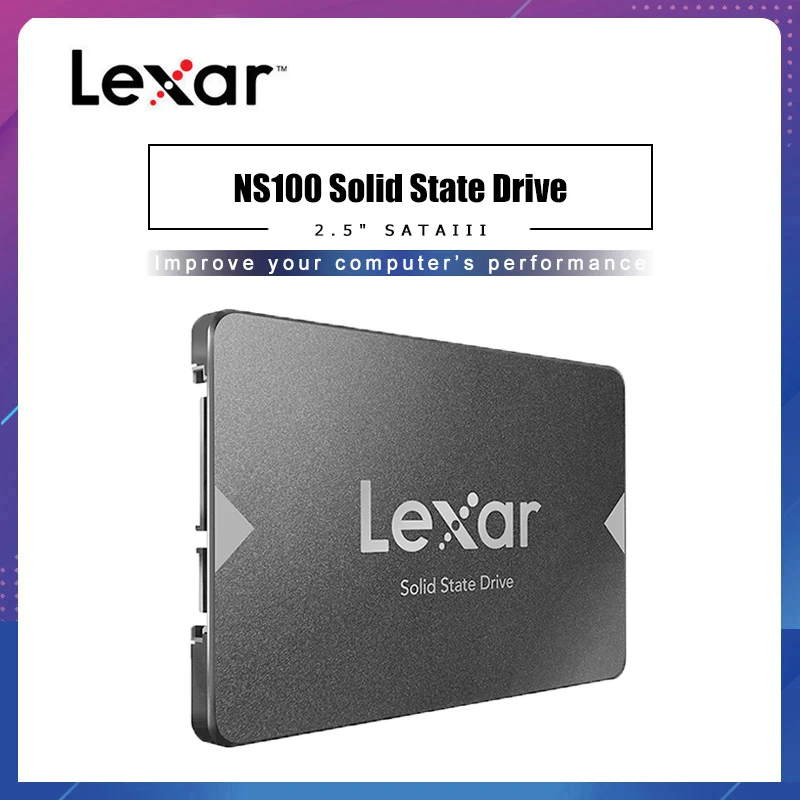 Жесткий диск Lexar NS100 SATA SSD 240 ГБ 256 512 Гб HD жесткий HDD 2 5 128 твердотельный накопитель