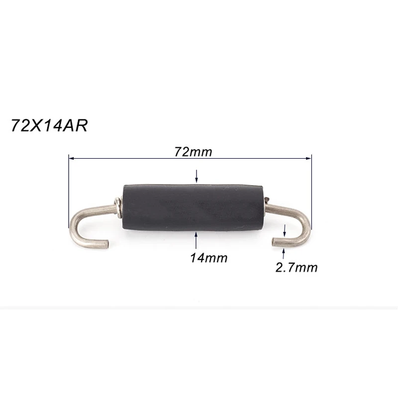 

6 шт., детали для мотоцикла, крючок для выхлопной пружины мотоцикла, усиленная версия из нержавеющей стали, подходит для Kawasaki,Ducati,Honda,Yamaha