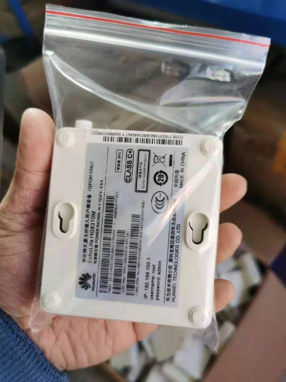 Бесплатная доставка 10 шт. б/у GPON ONU HG8310M FTTH волоконно-оптический маршрутизатор ONT |