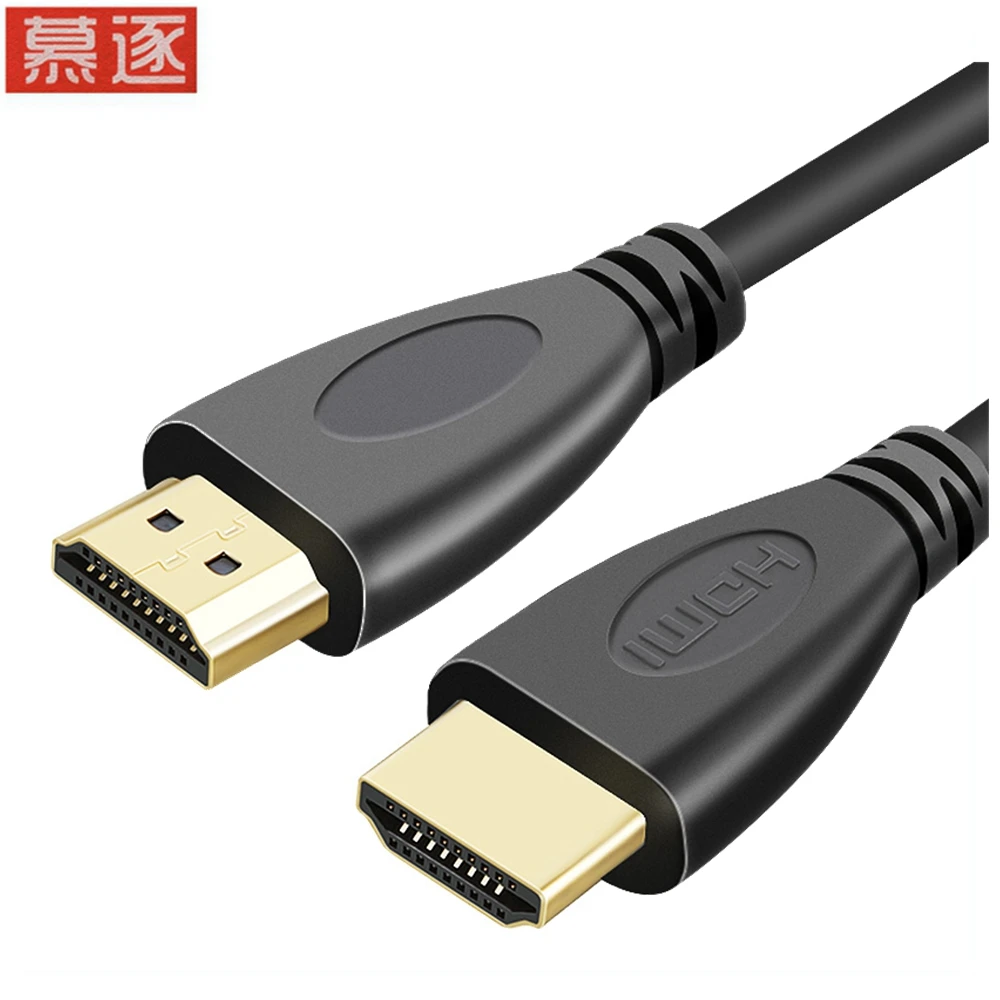 Высокоскоростной кабель совместимый с HDMI 0 3 м 5 1 2 10 видеокабели 4 1080P 3D золотым