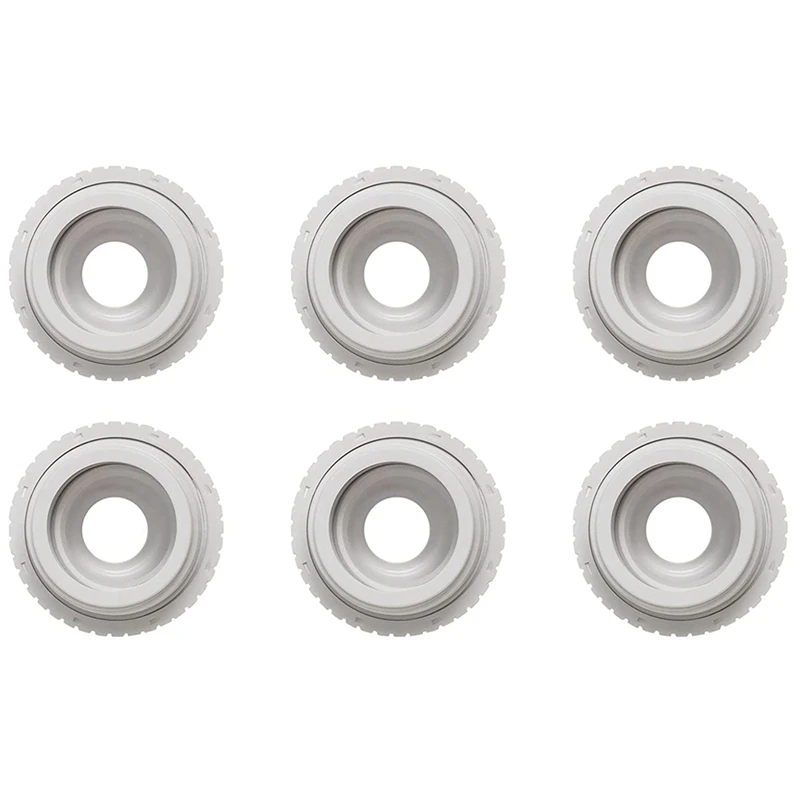 

6Pcs 3/4 Inch (About 1.9 cm) Directional Flow Eyeball Inlet Jet for Hayward SP1419D MIP Threa White Opening