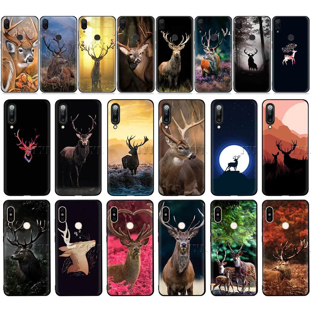 Олень быка лося олень мягкий чехол для мобильного телефона случай Redmi Примечание