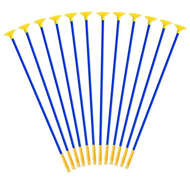 12 шт. детские пластиковые игрушки для стрельбы из лука молодежи охоты безопасные